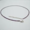 Amethyst facettiert Edelstein-Halskette