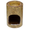 Speckstein gelbe Chakra Duftlampe