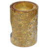 Speckstein gelbe Chakra Duftlampe