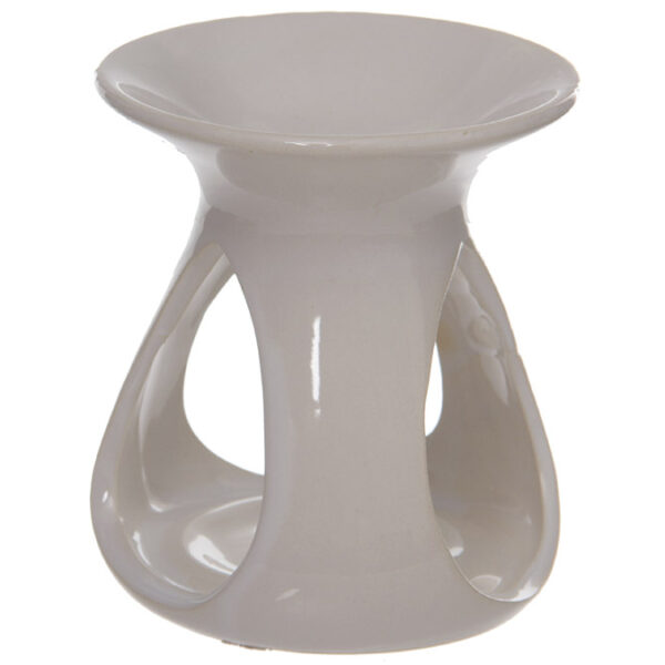 Weiße-Tropfen Duftlampe