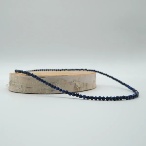 Lapislazuli Edelstein-Halskette