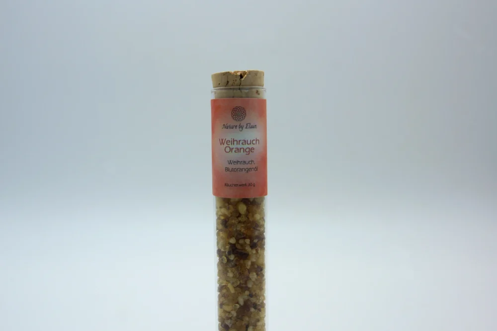 Weihrauch Orange Räucherwerk
