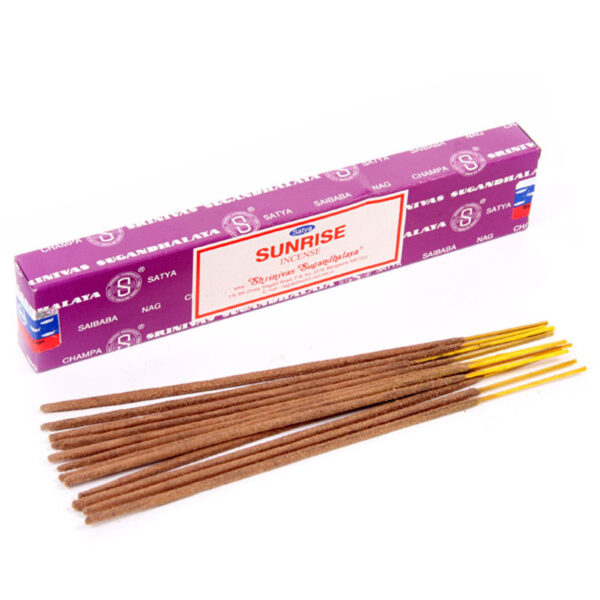 Satya Sonnenaufgang Nag Champa Räucherstäbchen