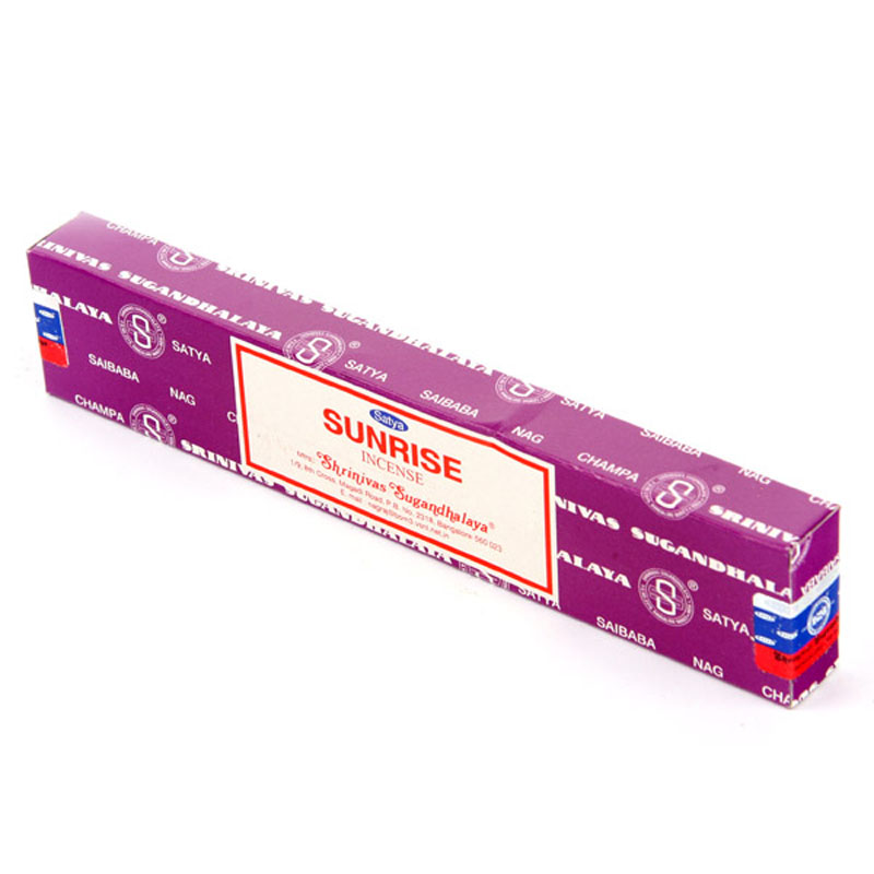 Satya Sonnenaufgang Nag Champa Räucherstäbchen