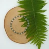 Aventurin-Bergkristall Edelstein-Armband 4mm Perlen