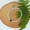 Malaysia Jade-schwarzer Turmalin Edelstein-Armband 4mm Perlen
