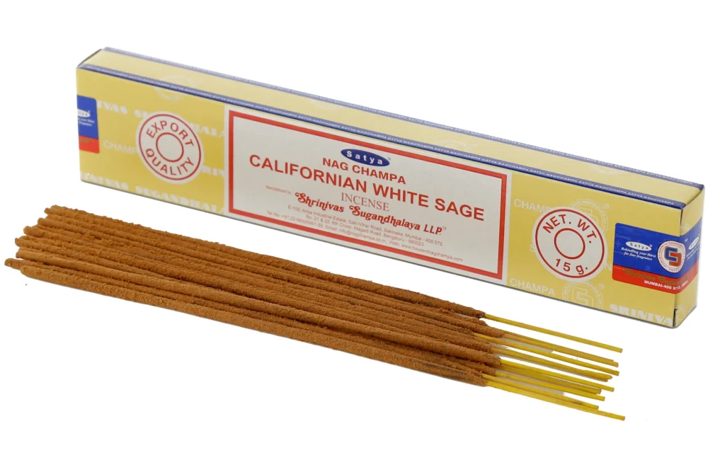 Californian White Sage - Weißer Salbei Räucherstäbchen Satya