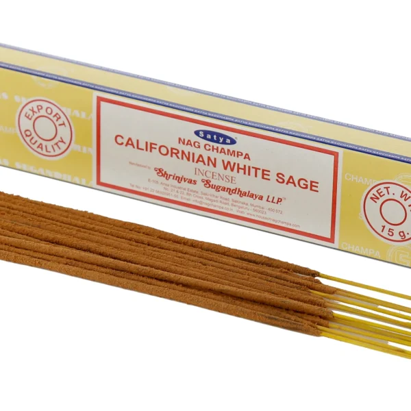 Californian White Sage - Weißer Salbei Räucherstäbchen Satya