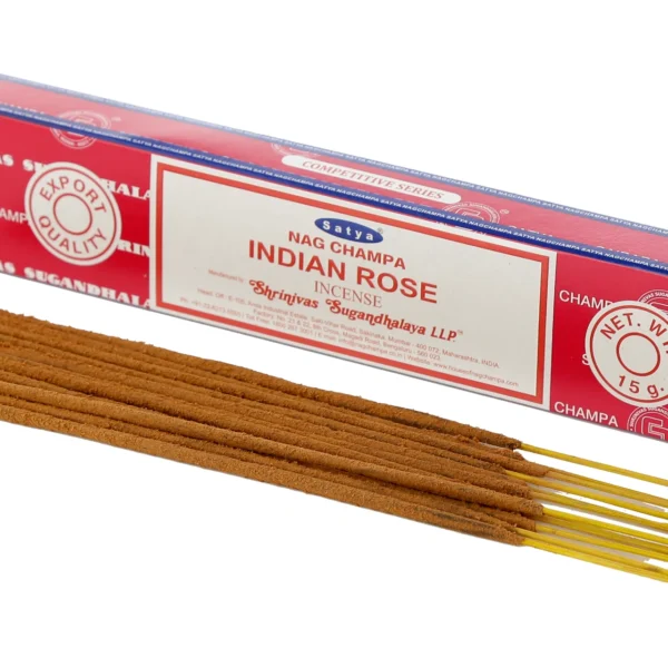 Indian Rose Räucherstäbchen Satya