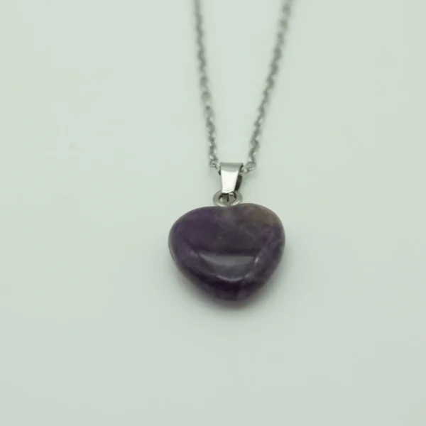 Amethyst Herz Halskette