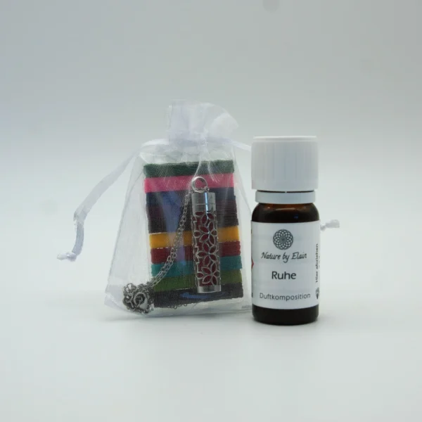 Aroma-Halskette Blume Set mit Ruhe