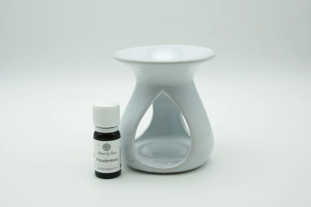 Freudentanz Duftlampenset – Tropfen weiß