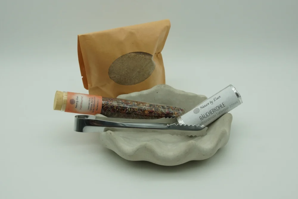 Harmonie Räucherset mit Räuchermuschel