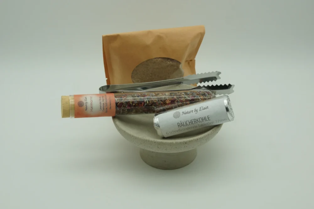 Harmonie Räucherset mit Räucherschale