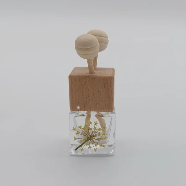 Fenchelblüte_Minibedufter mit versch_Blumen Fenchelblüte Mini Auto und Raumbedufter mit echter Blume