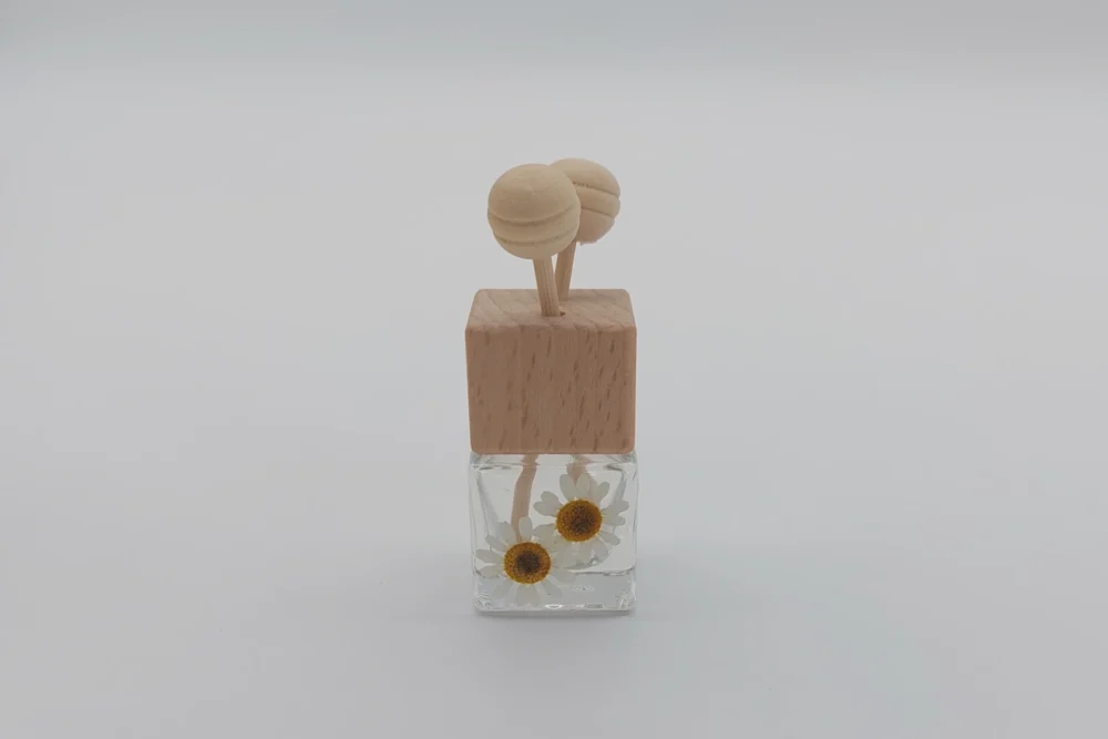 Kamille Mini Auto und Raumbedufter mit echten Blumen