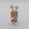 Schleierkraut rot_Minibedufter mit versch_Blumen Schleierkraut rot Mini Auto und Raumbedufter mit echten Blumen