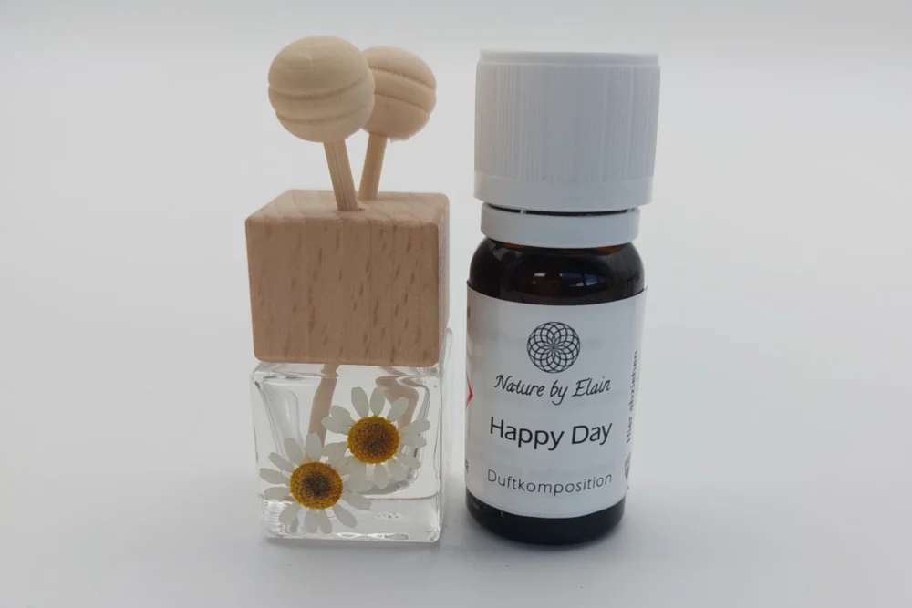Happy Day Set Mini Raumbedufter mit echten Kamillenblüten