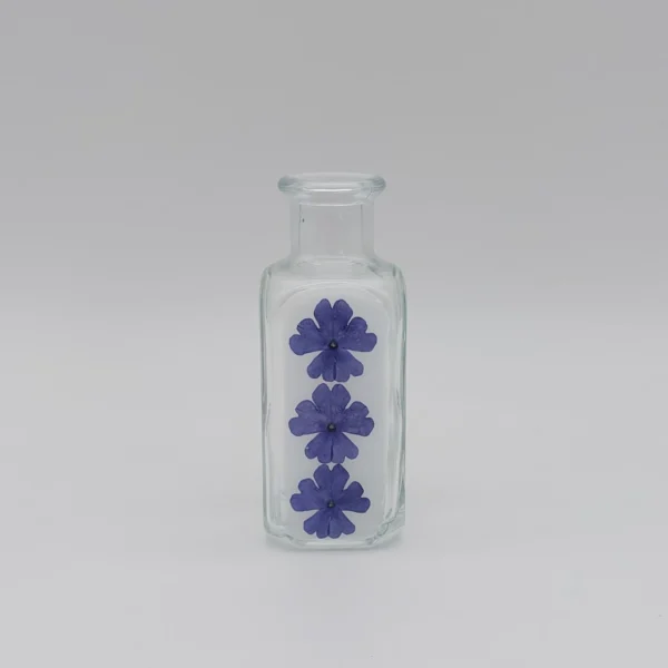 Vernene3 Verbene Blüten Vase mit echten Blumen